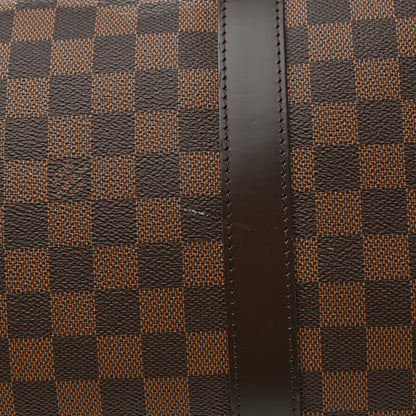 Louis Vuitton Damier Ebene Keepall Bandouliere 55 10 of 10