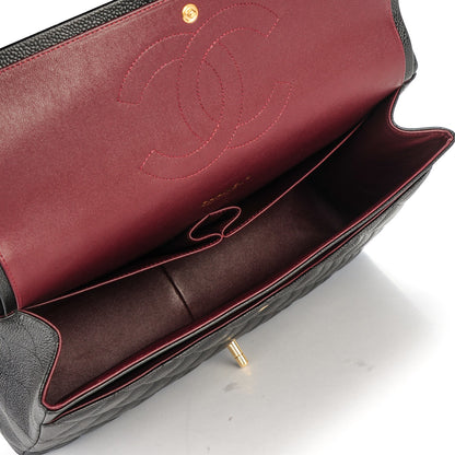 Chanel Caviar Quilted Maxi Double Flap Black 5 of 7