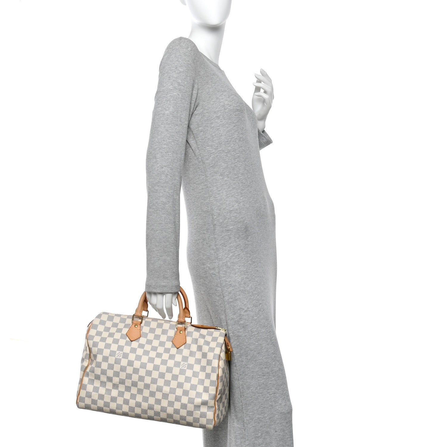 Louis Vuitton Damier Azur Speedy 35 2 of 10