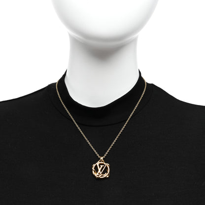 Louis Vuitton Metal Garden Louise Necklace 2 of 5