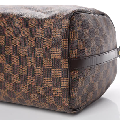 Louis Vuitton Damier Ebene Speedy Bandouliere 30 9 of 9