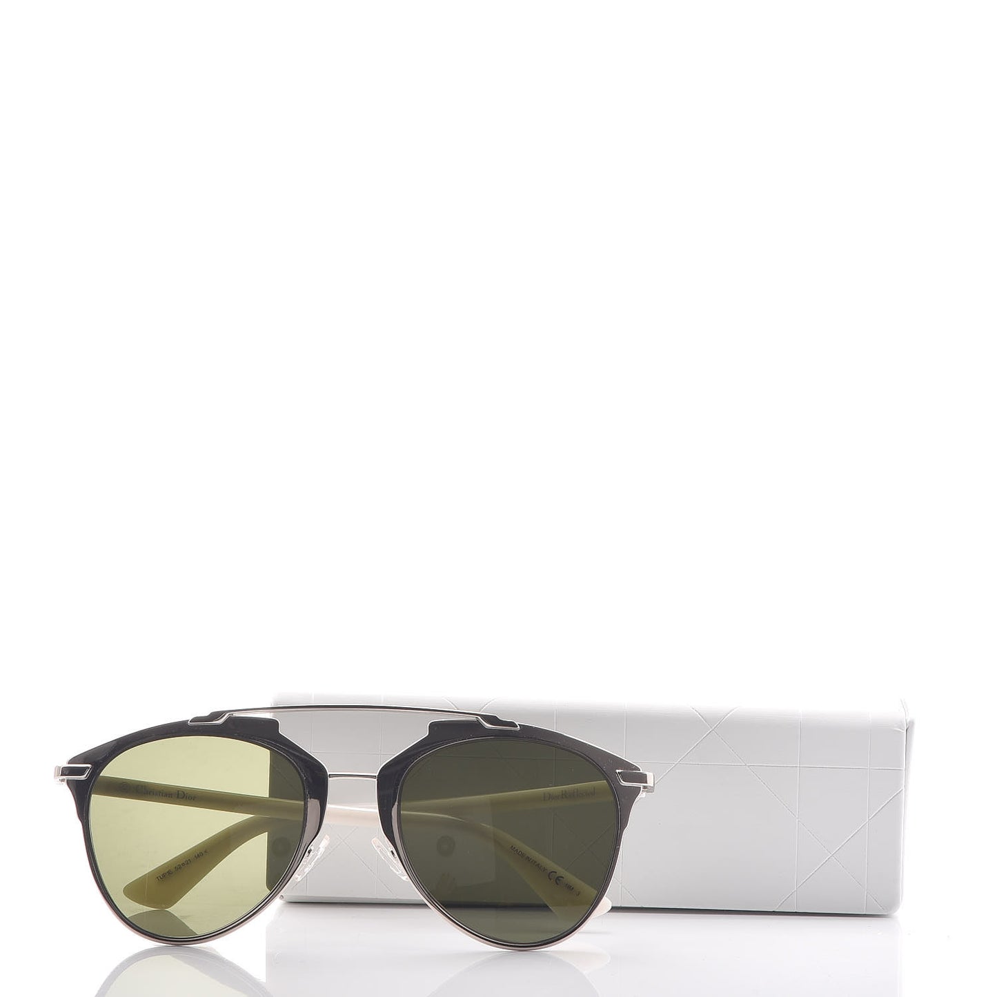 Reflected Sunglasses White
