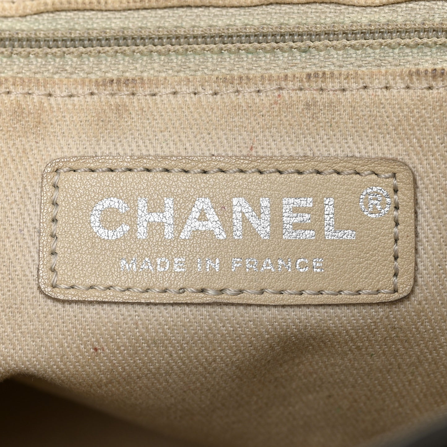 Aged Calfskin Medium Lady Pearly Flap Grey