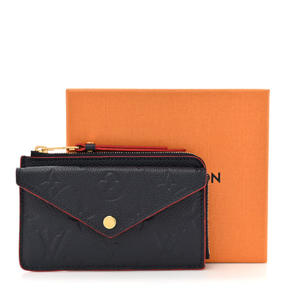 Louis Vuitton Empreinte Recto Verso Card Holder Marine Rouge 7 of 7