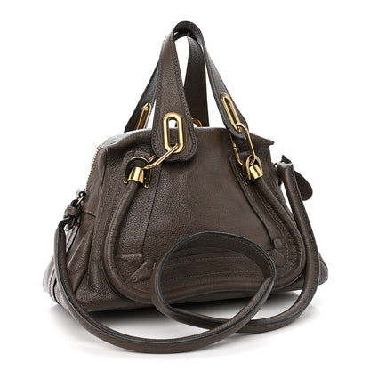 Chloe Calfskin Small Paraty Khaki 3 of 10
