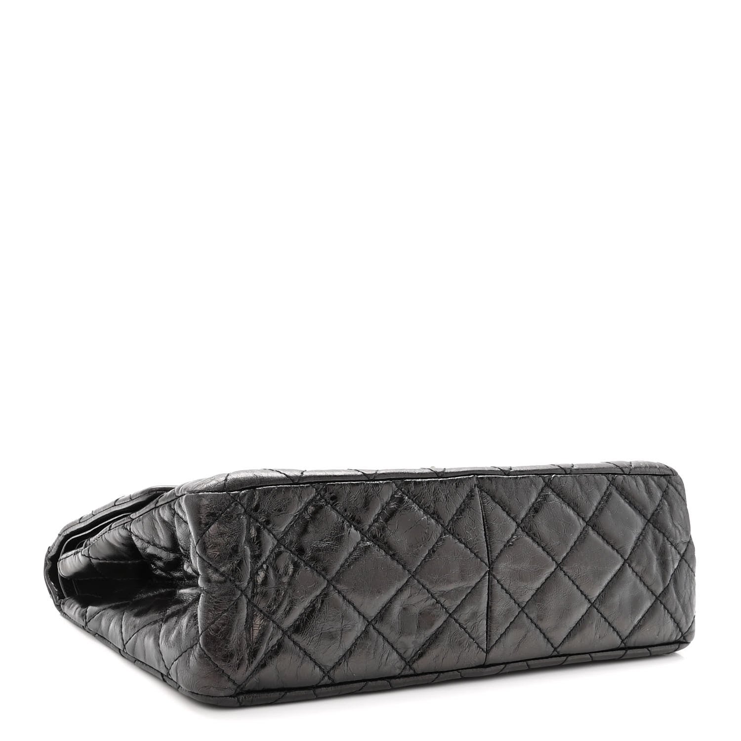 Chanel Aged Calfskin Quilted 2.55 Reissue 227 Flap Black 4 of 10