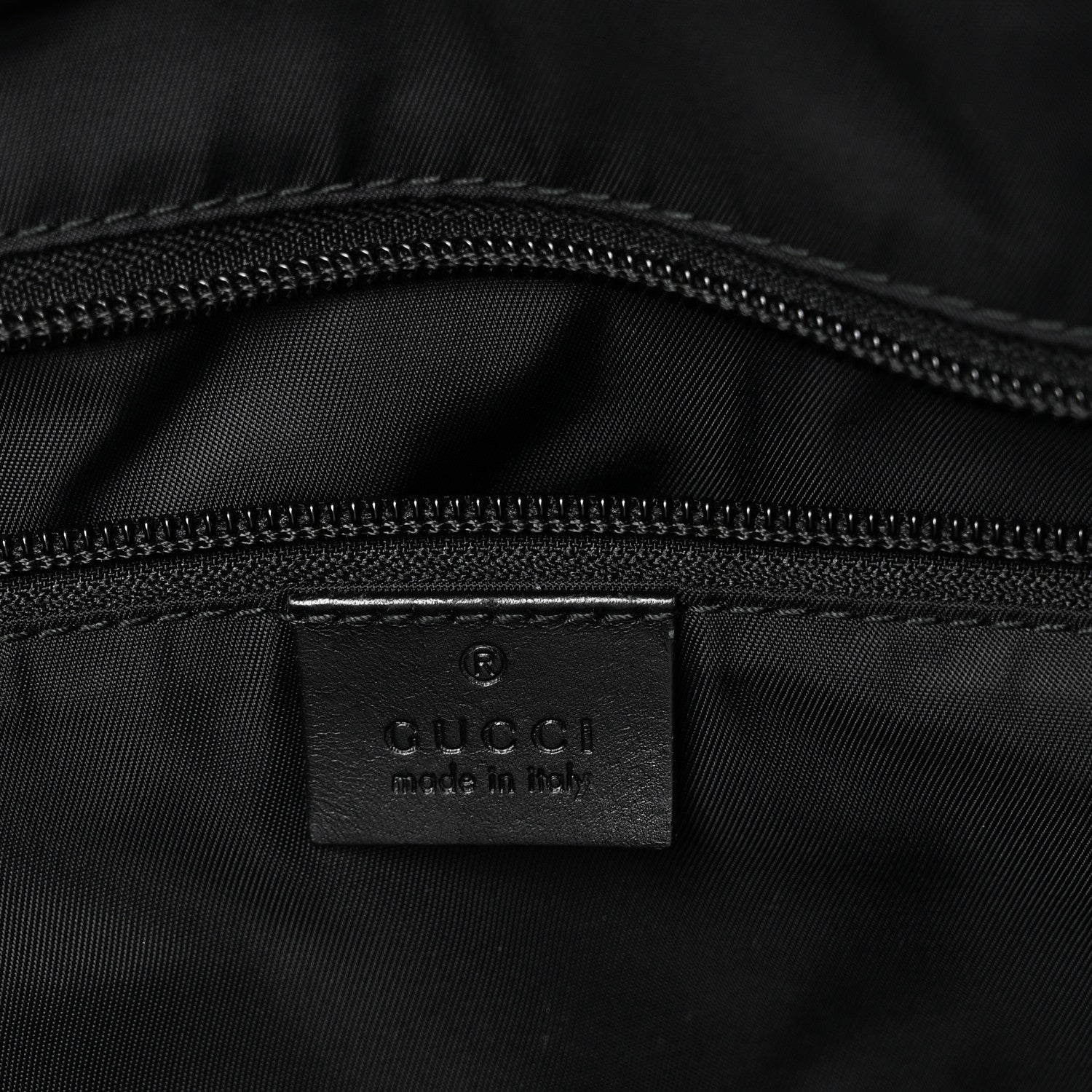 Gucci GG Supreme Monogram Medium Carry-On Duffle Bag Black Grey 5 of 9