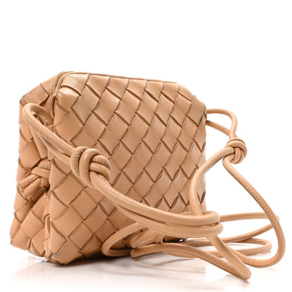 Bottega Veneta Nappa Intrecciato Mini Loop Camera Bag Almond 3 of 9