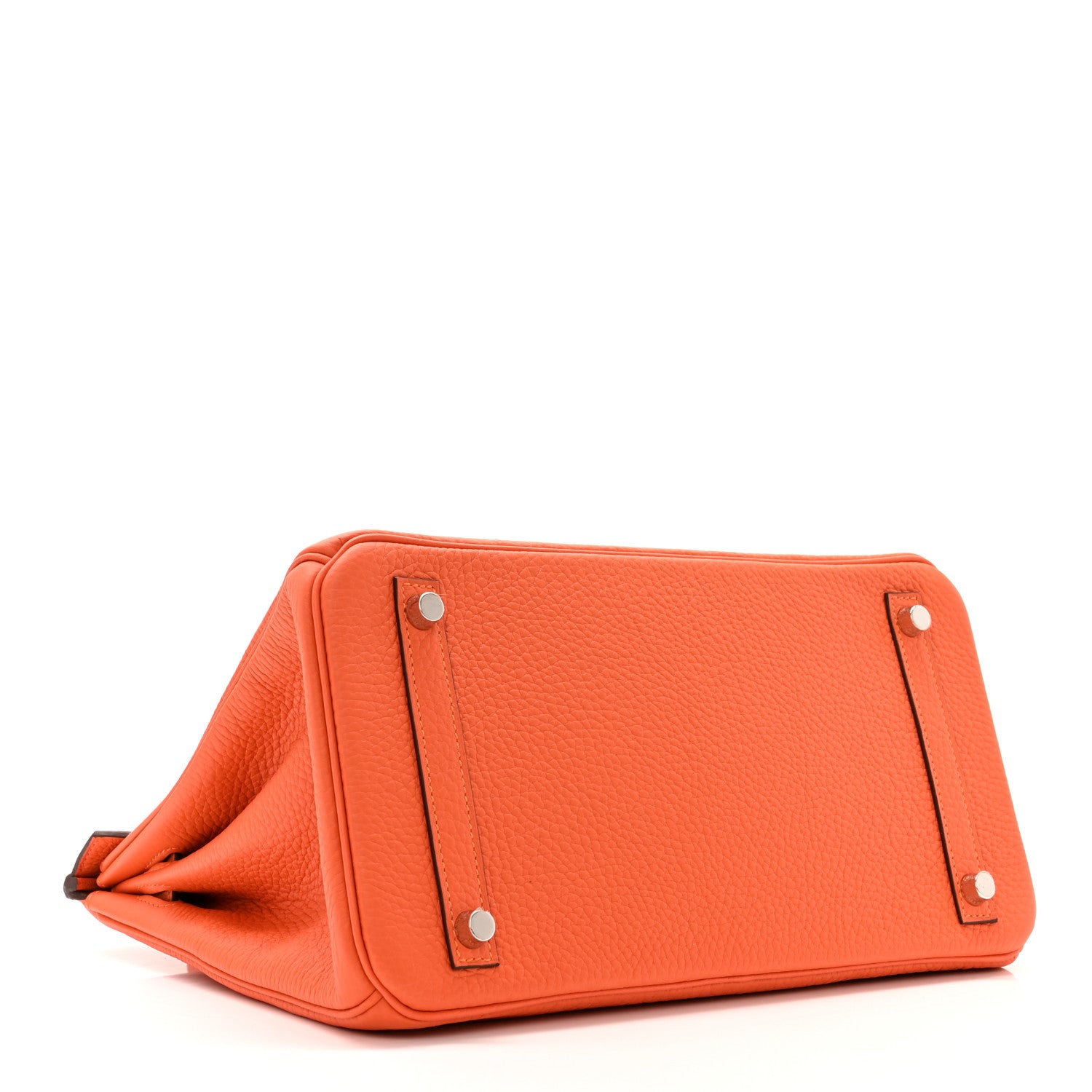 Hermes Taurillon Clemence Birkin 30 Feu 4 of 11