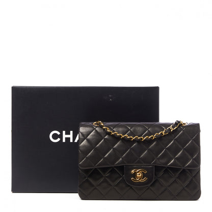 Chanel Lambskin Quilted Small Double Flap Black 10 of 10