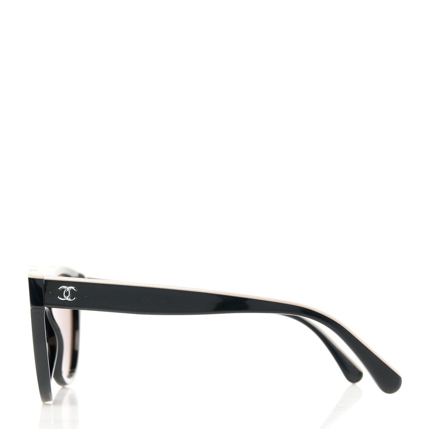 Acetate CC Butterfly Sunglasses 5414 Black Beige