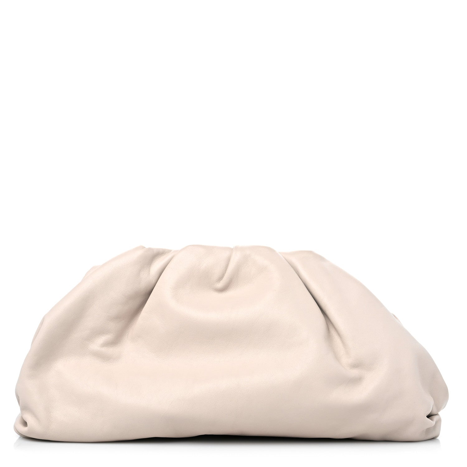 Bottega Veneta Smooth Butter Calf The Pouch Oversized Clutch Mist 1 of 8