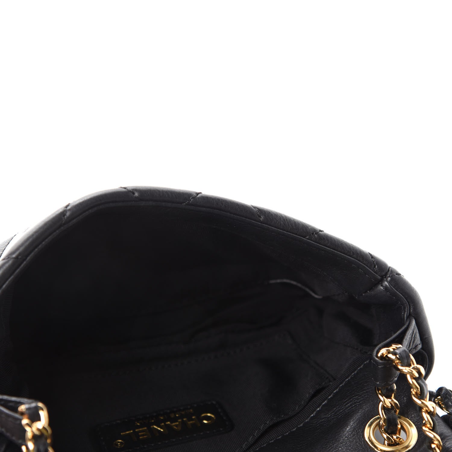 Chanel Calfskin Mini Chain Me Flap Black 5 of 10