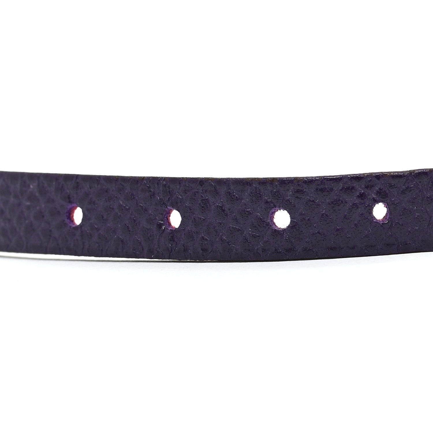 Hermes Epsom Swift Behapi Double Tour Bracelet L Iris Rubis 5 of 5