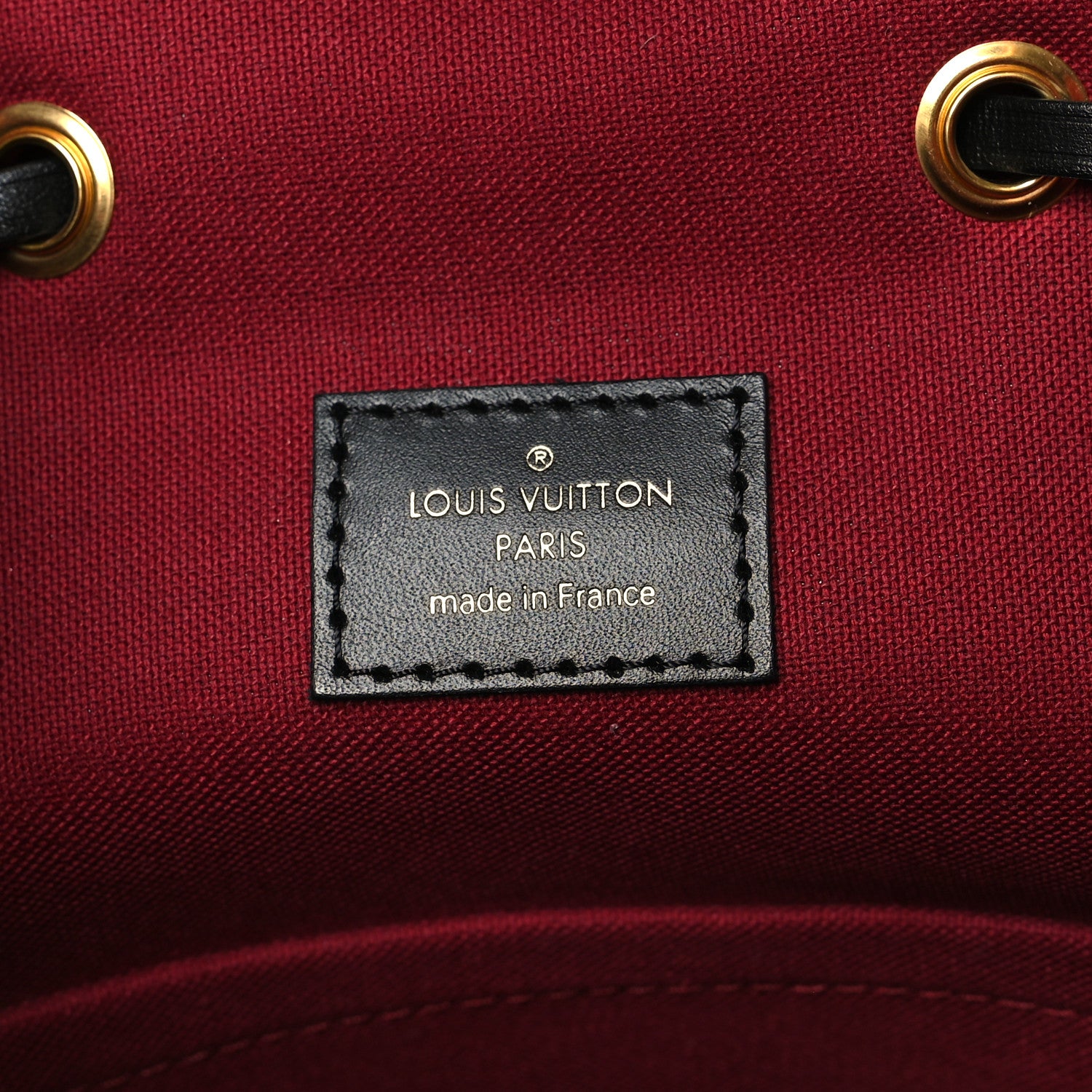 Louis Vuitton Monogram Montsouris PM Black 6 of 9