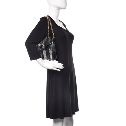 Gucci Crocodile Tom Ford Jeweled Dragon Bag Black 2 of 12