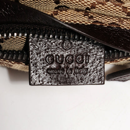 Gucci Monogram Web Belt Bag Dark Brown 7 of 9