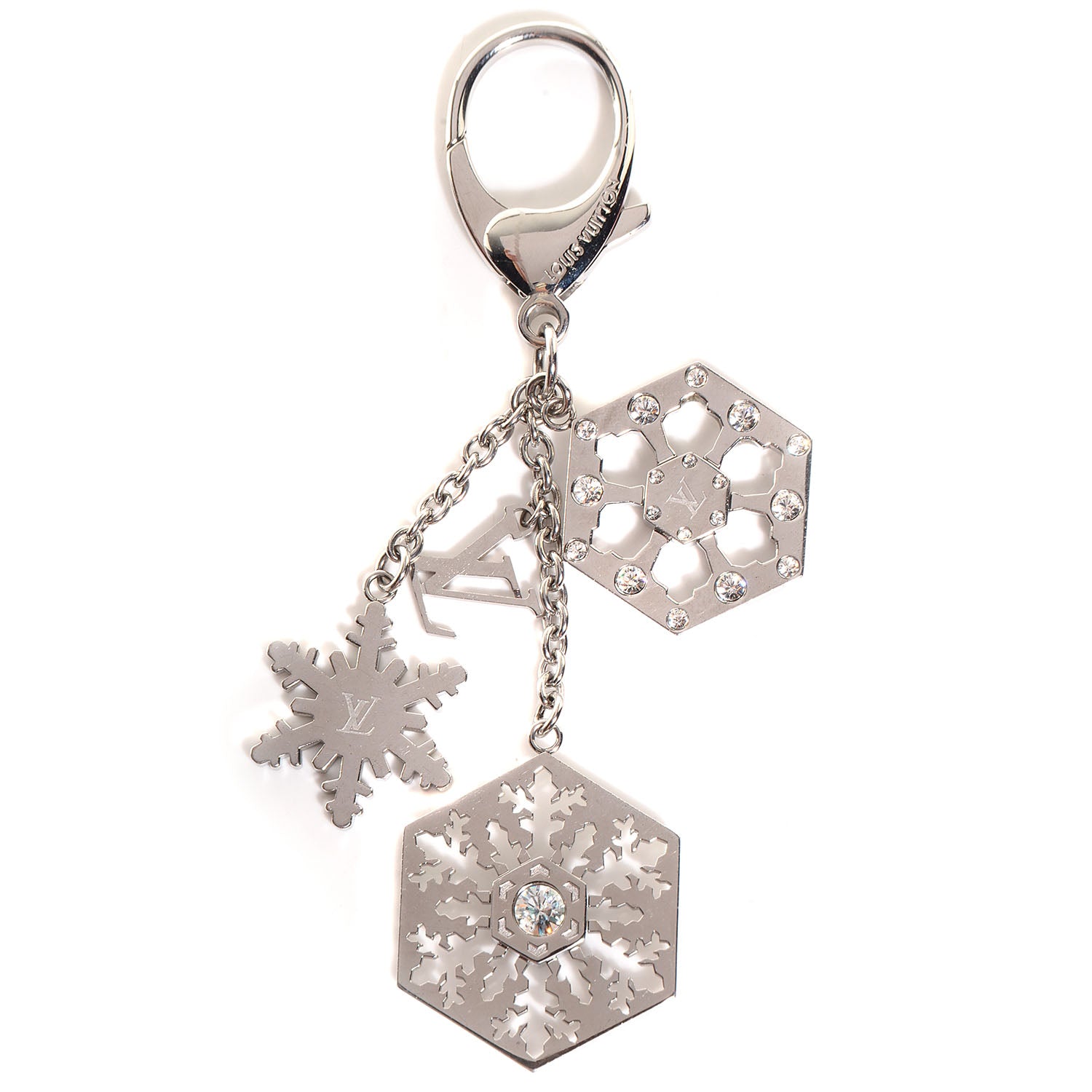 Louis Vuitton Swarovski Flocon Snowflake Bag Charm 1 of 5