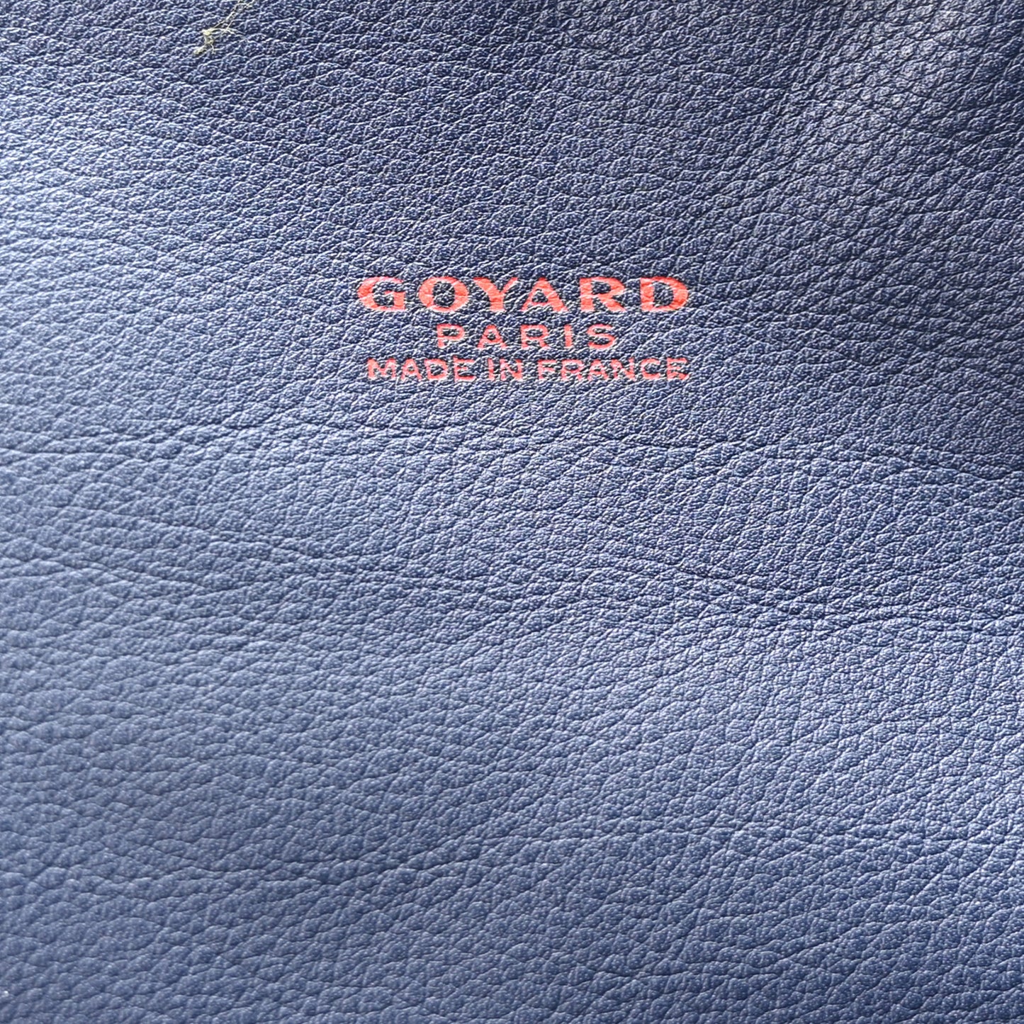 Goyardine Reversible Anjou PM Navy