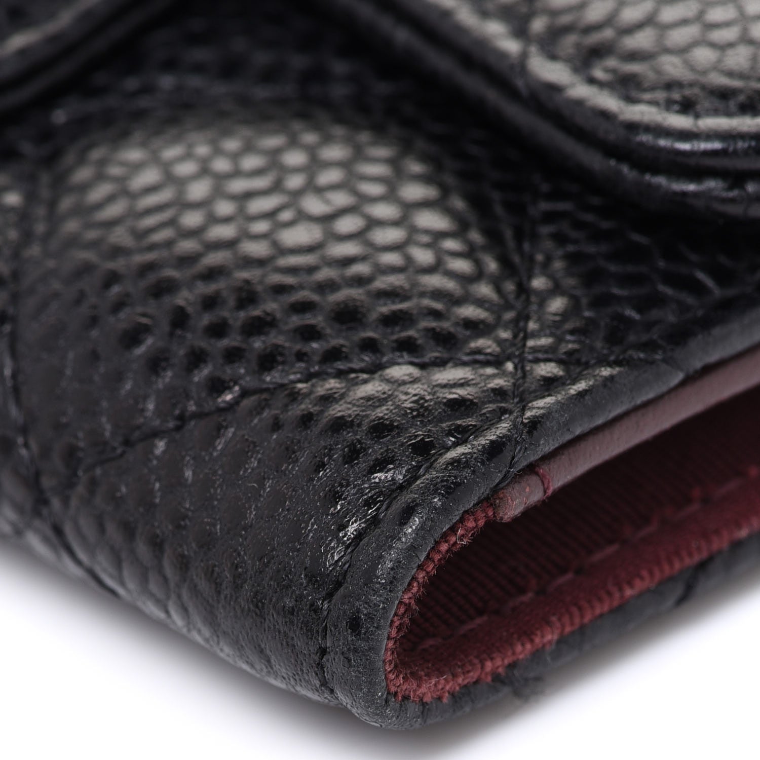 Chanel Caviar Quilted 6 Key Holder Black 10 of 13