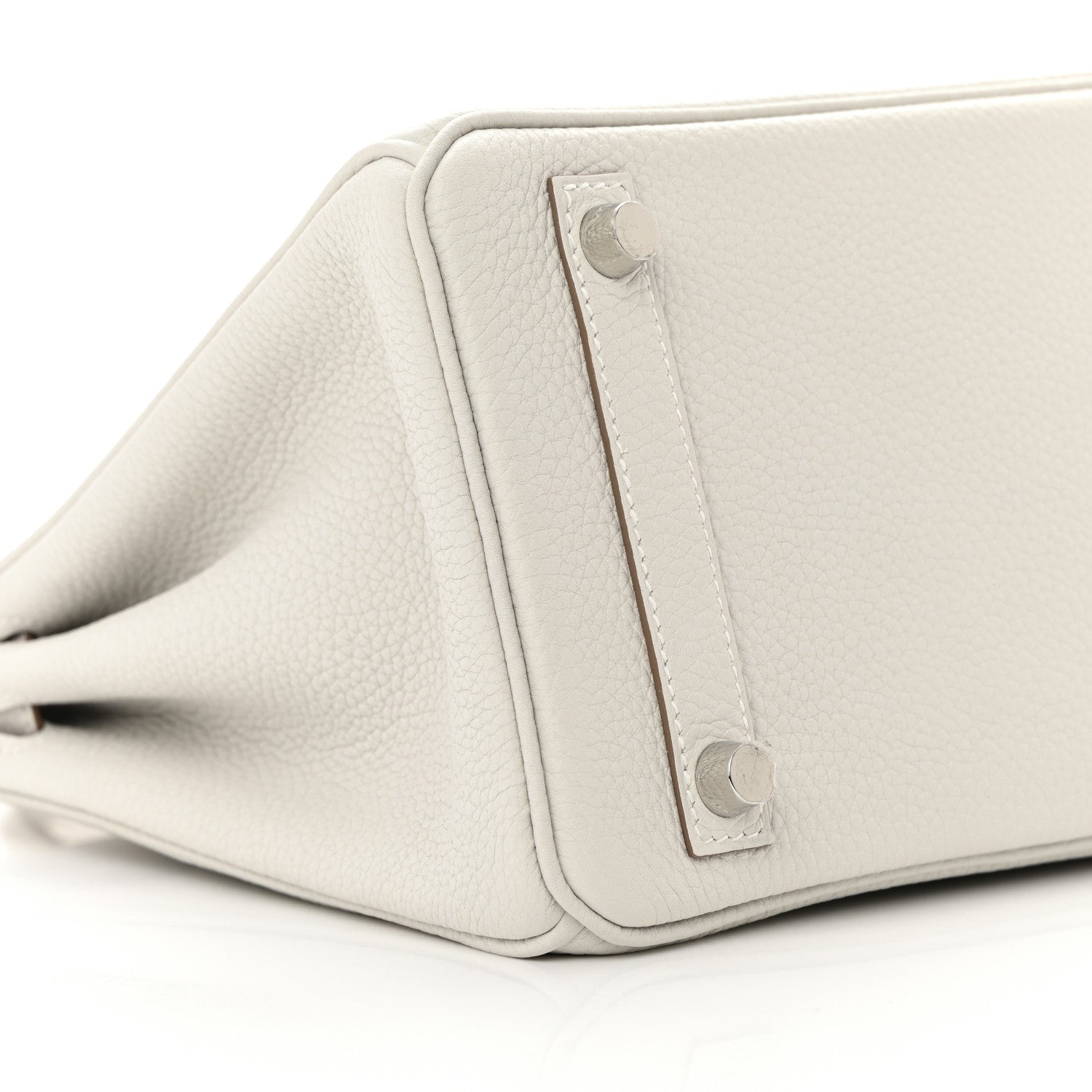 Hermes Togo Birkin 25 Gris Pale 9 of 15