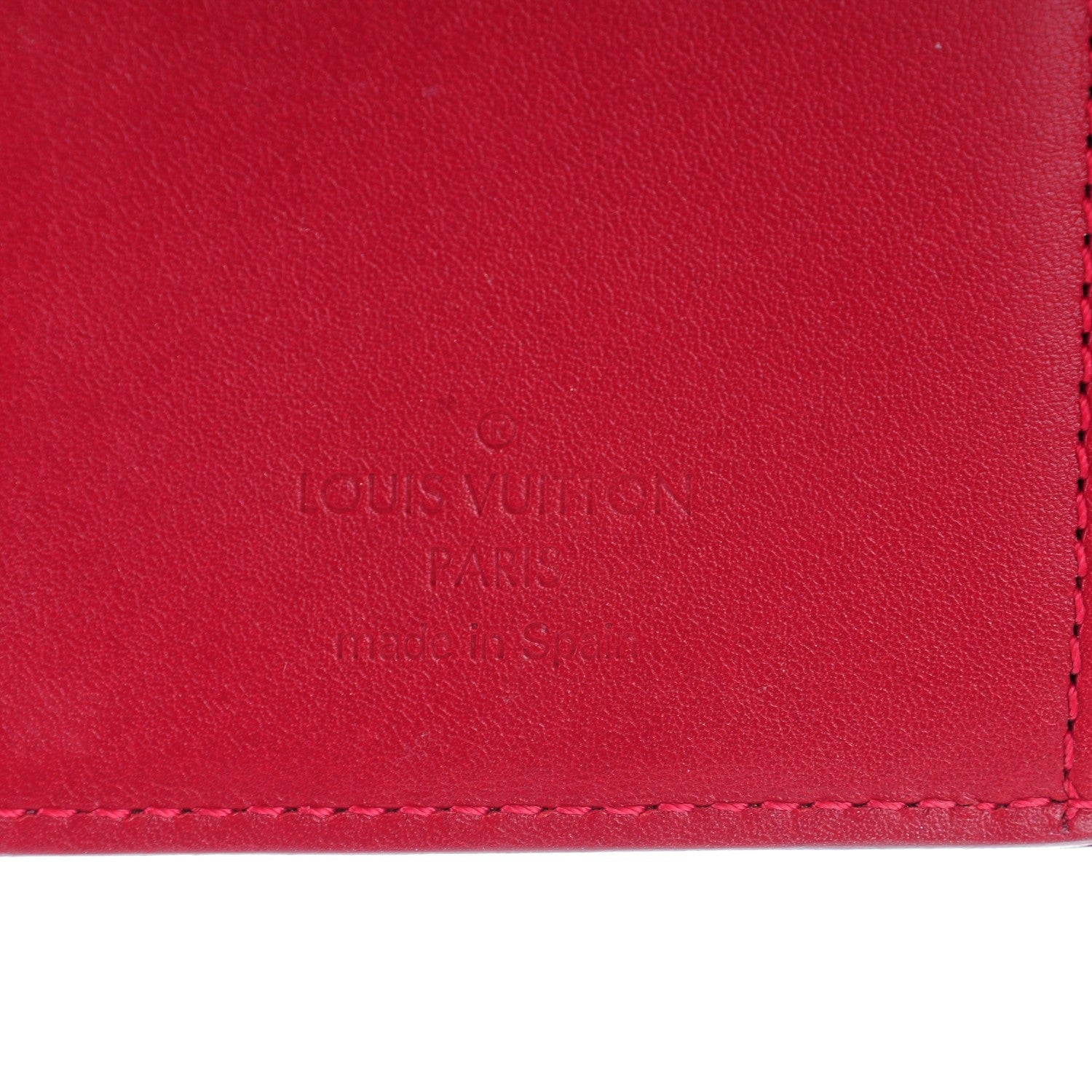 Louis Vuitton Vernis Small Ring Agenda Cover Pomme D'Amour 6 of 7