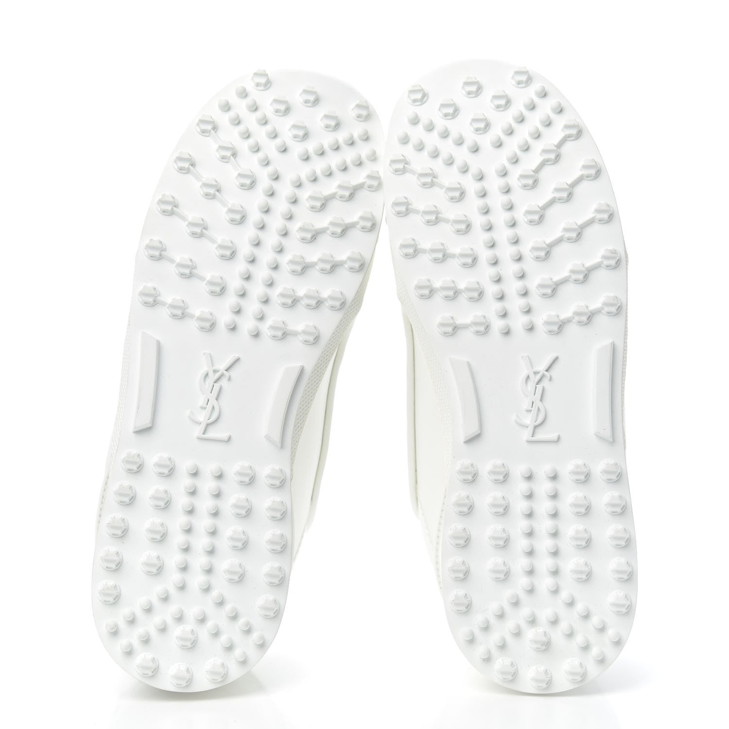 Saint Laurent Calfskin Jump Low Top Sneakers 41 Optic White 5 of 8
