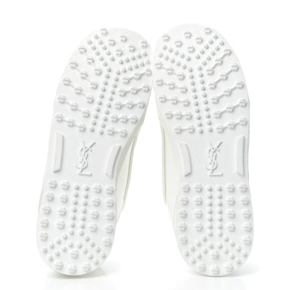 Saint Laurent Calfskin Jump Low Top Sneakers 41 Optic White 5 of 8