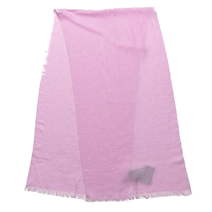 Gucci Wool Silk GG Monogram GGNat Scarf Rose 3 of 4