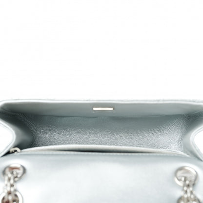 Chanel Metallic Grained Calfskin Quilted 2.55 Reissue Mini Flap Silver 4 of 9