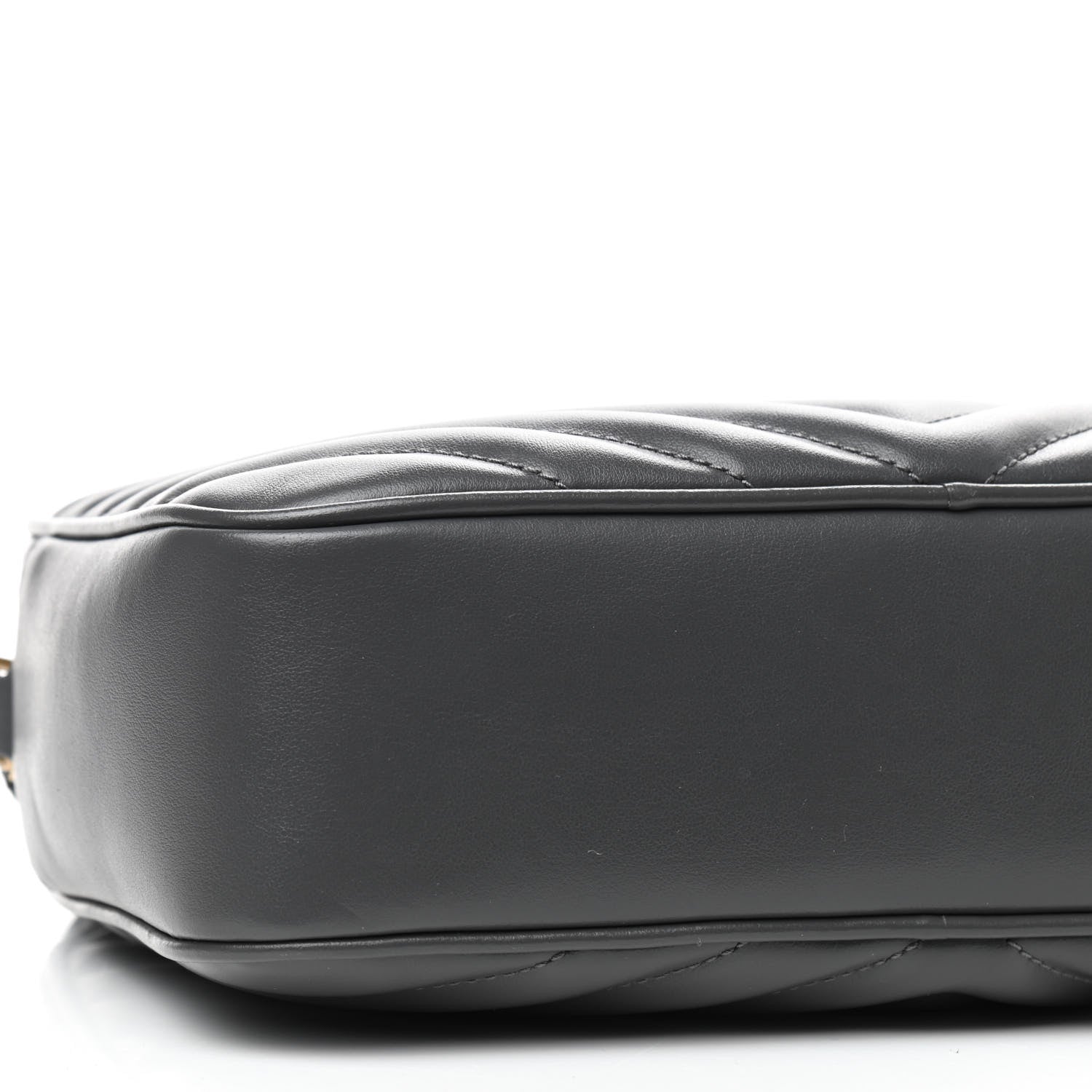 Saint Laurent Calfskin Matelasse Monogram Lou Camera Bag Asphalt 5 of 8