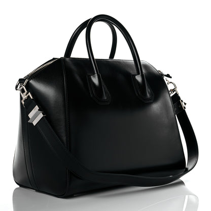 Givenchy Shiny Lord Calfskin Medium Antigona Black 3 of 10