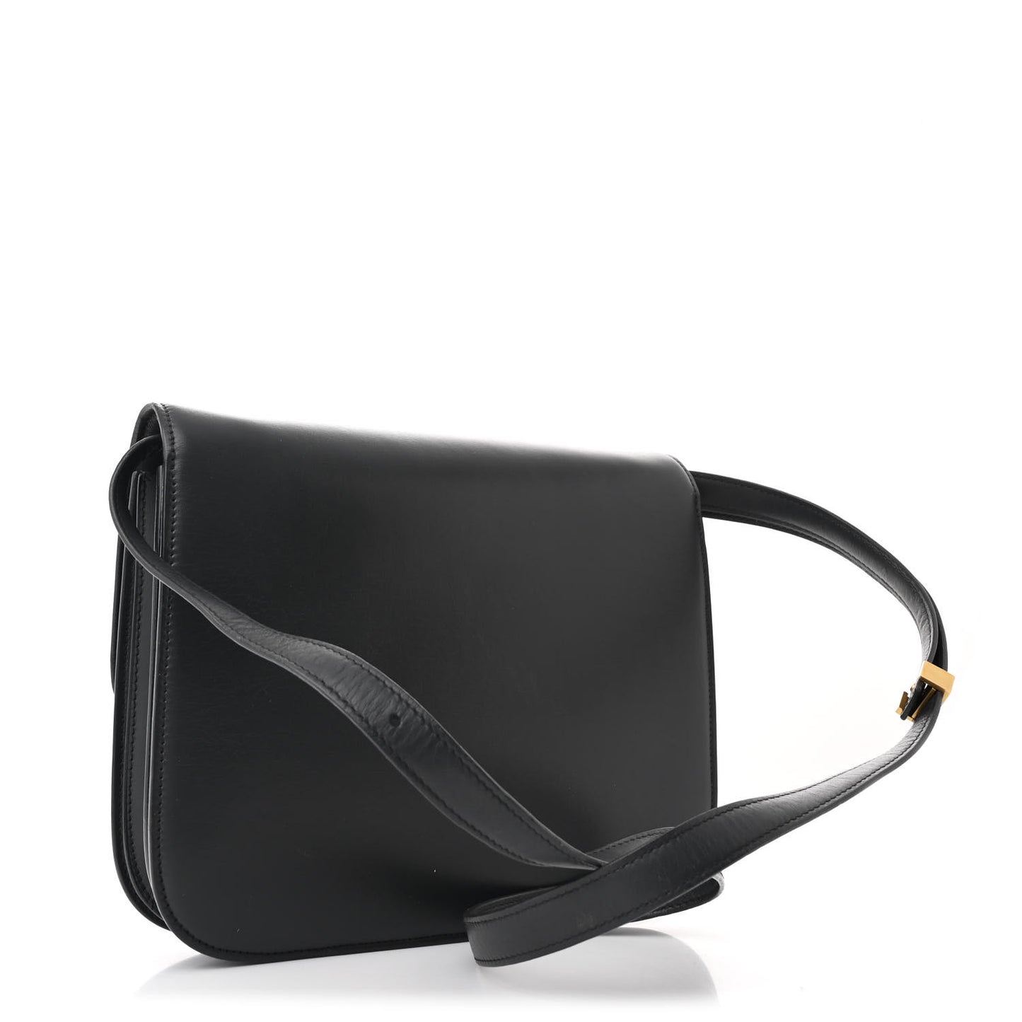Box Calfskin Medium Classic Box Flap Bag Anthracite