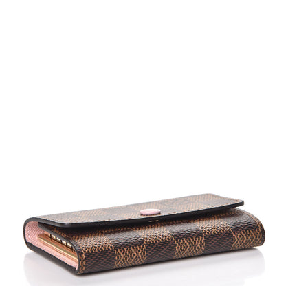 Louis Vuitton Damier Ebene Multicles 6 Key Holder Rose Ballerine 4 of 8