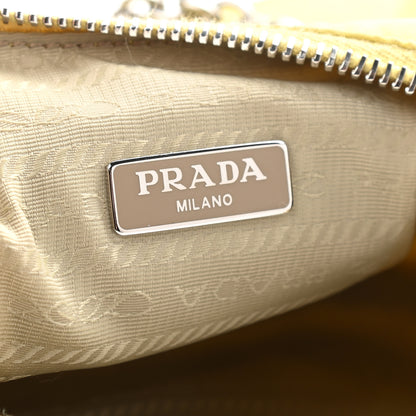 Prada Nylon Saffiano Re-Edition 2005 Shoulder Bag Ananas 6 of 13