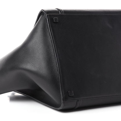 Celine Smooth Calfskin Medium Phantom Luggage Black 6 of 12