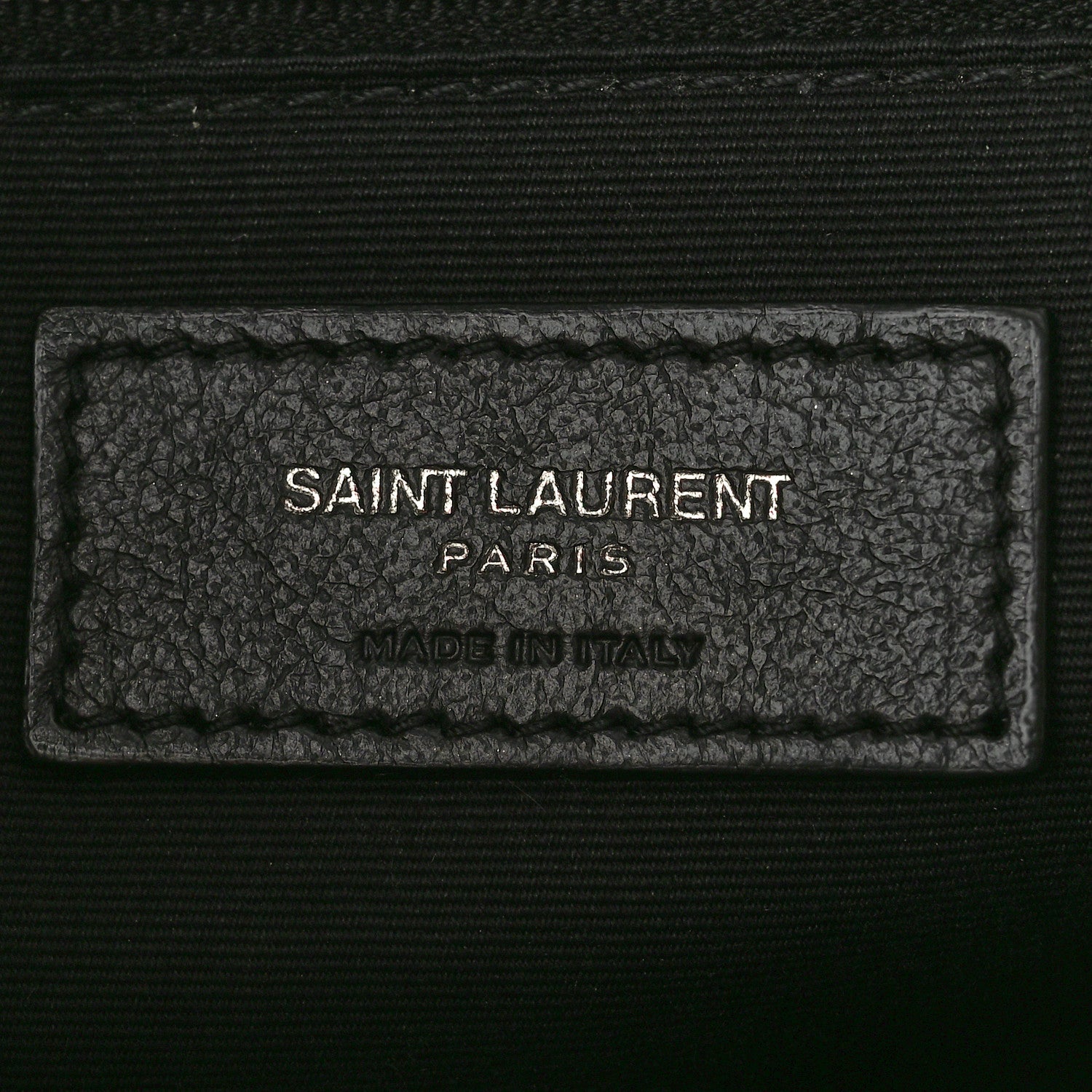 Saint Laurent Crinkled Calfskin Matelasse Monogram Medium Niki Chain Satchel Black 6 of 11