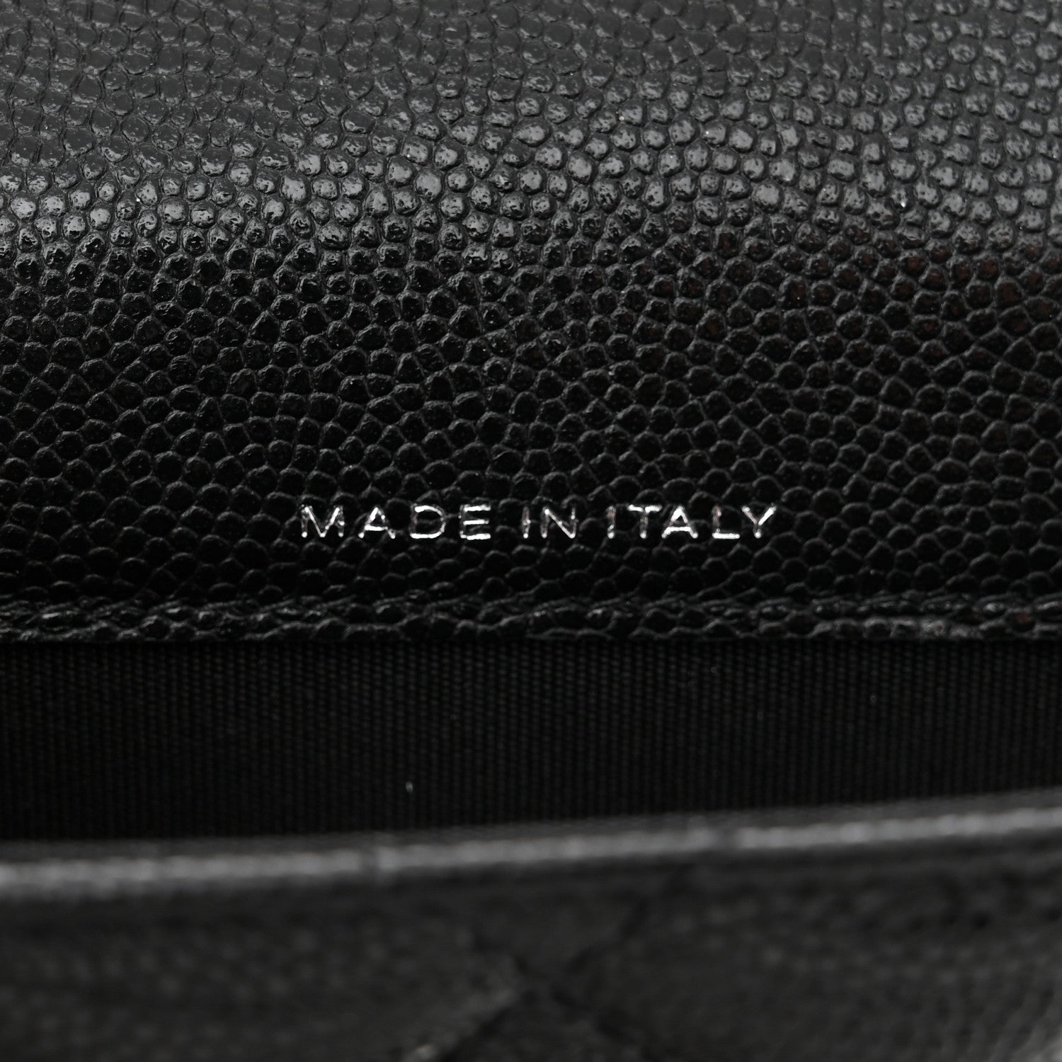 Chanel Caviar Quilted My Everything Belt Flap Card Holder Black 7 of 11