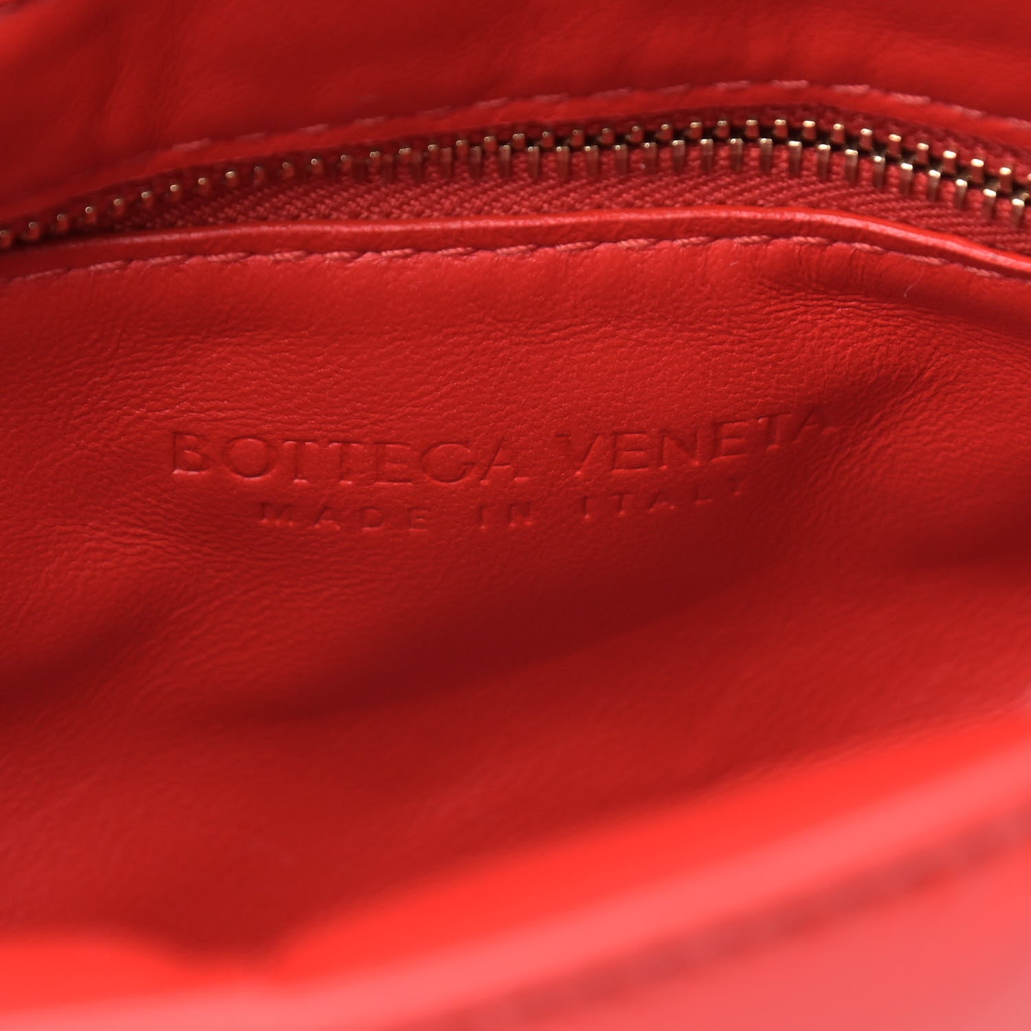 Bottega Veneta Textured Deerskin Maxi Intrecciato Padded Cassette Crossbody Bag Chili 6 of 9