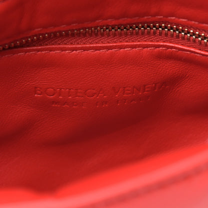 Bottega Veneta Textured Deerskin Maxi Intrecciato Padded Cassette Crossbody Bag Chili 6 of 9