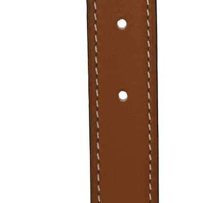 Hermes Swift Epsom 24mm Mini Medor Belt 70 Gold Rouge H 3 of 4