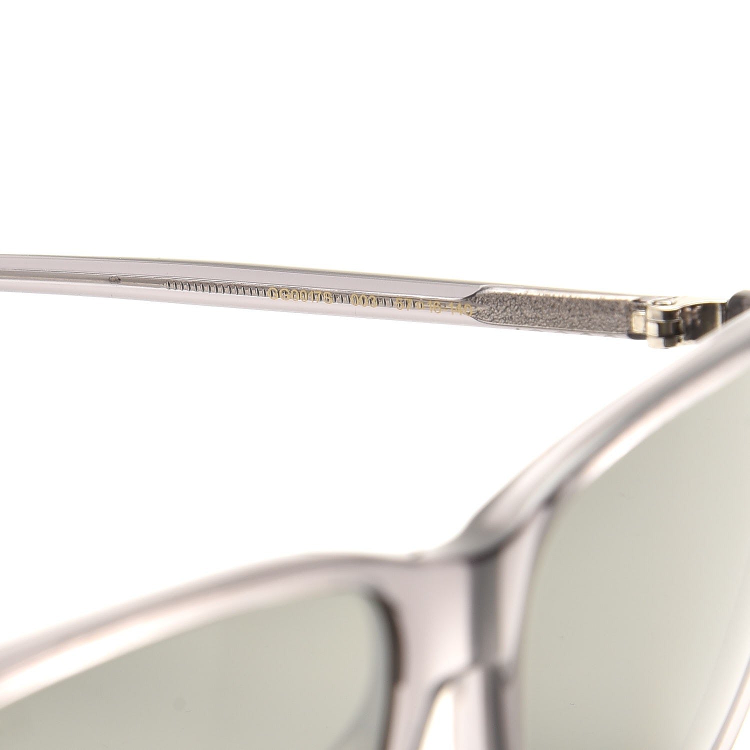 Gucci Square Frame GG0017S Sunglasses Grey 6 of 9
