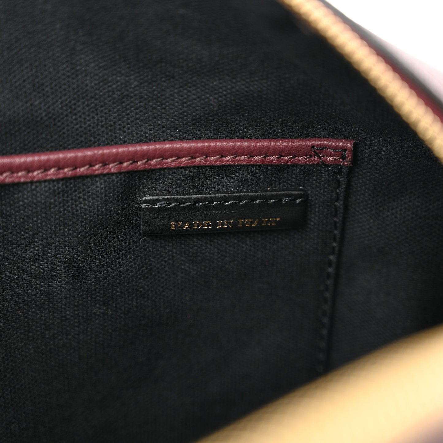 House Check Derby Calfskin Medium Alchester Bowling Bag Mahogany Red