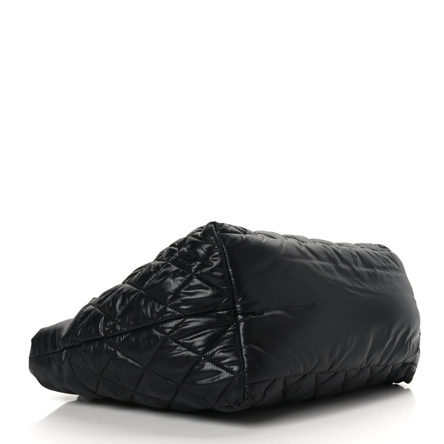 Chanel Nylon Quilted Small Coco Cocoon Tote Black 4 of 8