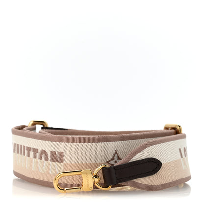 Louis Vuitton Jacquard Speedy Bandouliere 20 Shoulder Strap Beige Brown 1 of 4