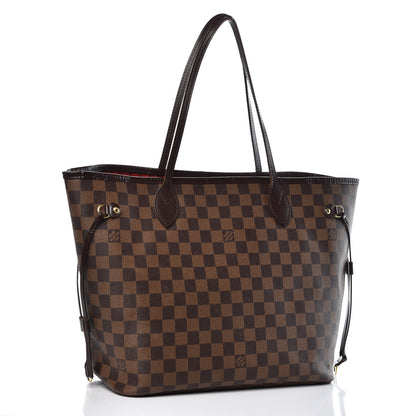 Louis Vuitton Damier Ebene Neverfull MM 3 of 16
