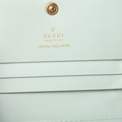 Gucci Guccissima Signature Crystal Cat Card Case Wallet Mint 5 of 9