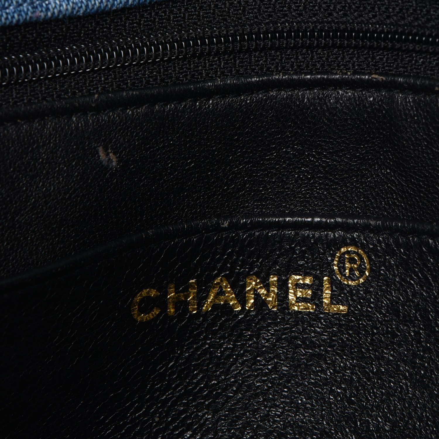 Chanel Denim Quilted Flap Blue 8 of 10