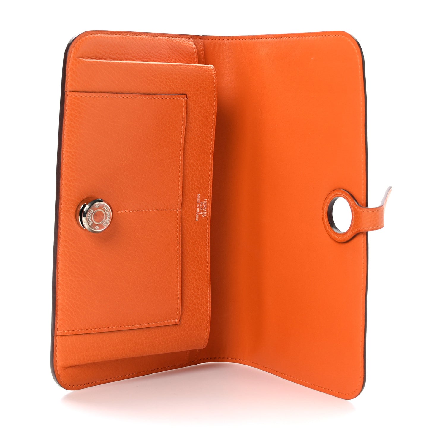 Togo Dogon Duo Wallet Orange