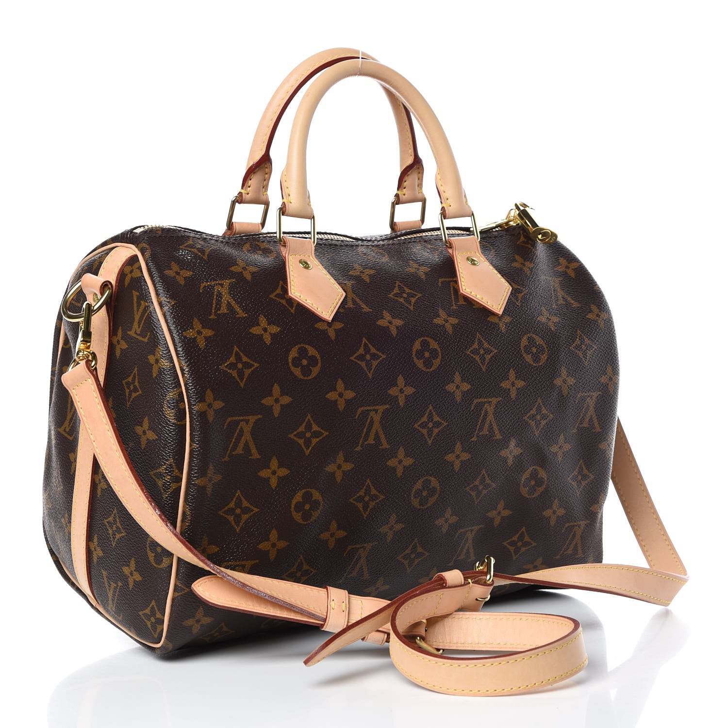 Louis Vuitton Monogram Speedy Bandouliere 30 3 of 14